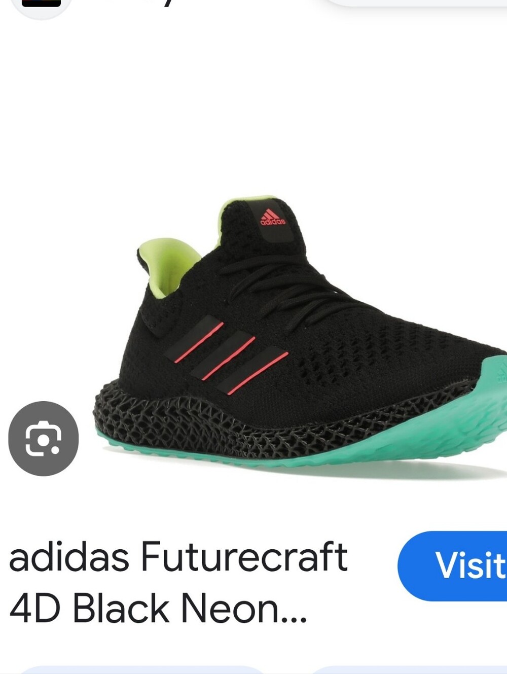adidas Futurecraft 4D 'Black Carbon Turbo